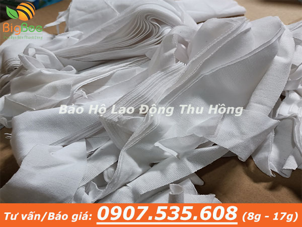 thu hồng chuyên bán giẻ lau trắng size nhỏ cho văn phòng