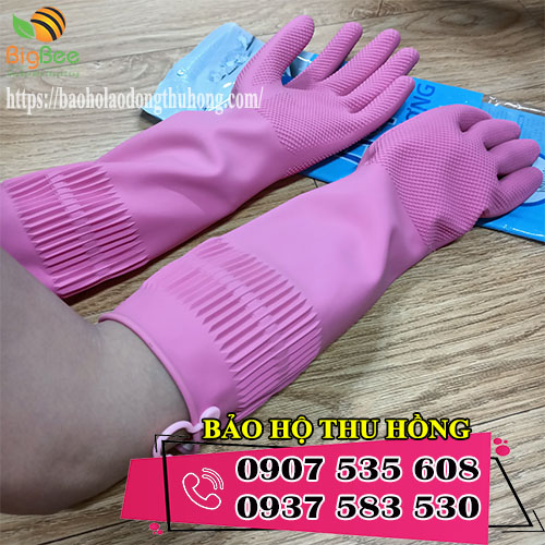 bán rẻ găng tay cao su có móc treo dài 40cm