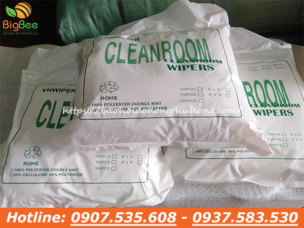 bán sỉ, bỏ sỉ vải lau phòng sạch không bụi miền Nam