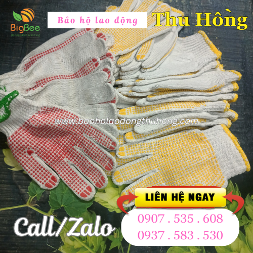 Bán sỉ găng tay len phủ hạt nhựa 60g giá siêu rẻ Bán sỉ găng tay len phủ hạt nhựa 60g giá siêu rẻ