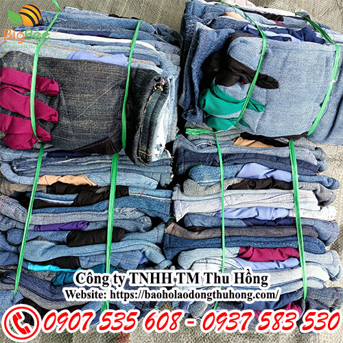 Bán sỉ rẻ bao tay vải jean 2 lớp dày