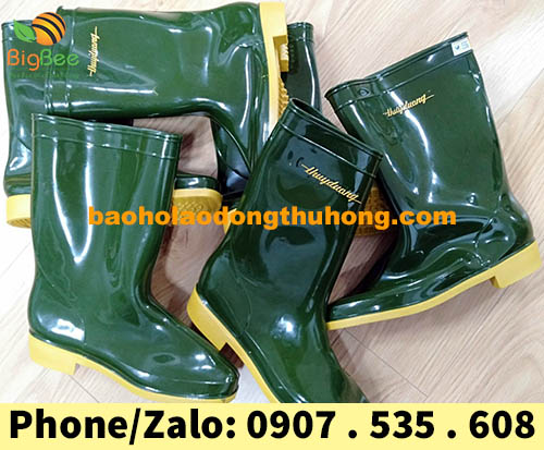 nhận bán sỉ giá rẻ ủng màu rêu Thùy Dương tại TPHCM