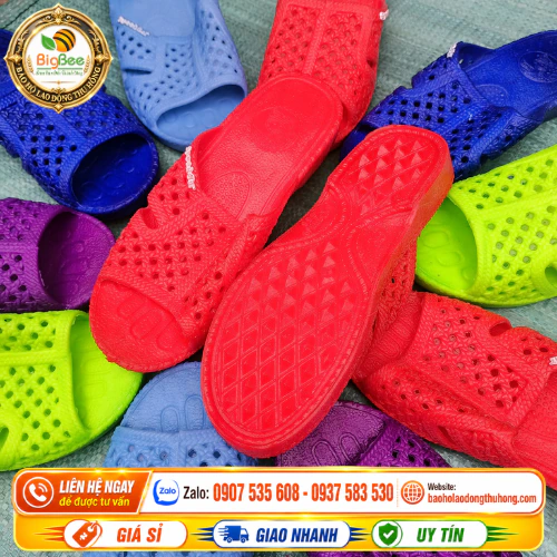 Bảng màu đẹp của dép tổ ong trẻ em nhựa dẻo Bảng màu đẹp của dép tổ ong trẻ em nhựa dẻo