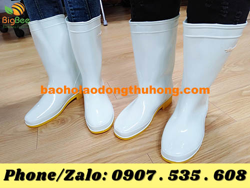 bảng quy đổi size ủng Thùy Dương trắng đi mưa