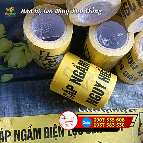 Báo giá băng báo hiệu cáp ngầm khổ 15cm Báo giá băng báo hiệu cáp ngầm khổ 15cm