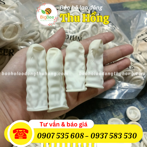 Bao ngón tay chống tĩnh điện có đai chất liệu cao su Nitrile Bao ngón tay chống tĩnh điện có đai chất liệu cao su Nitrile