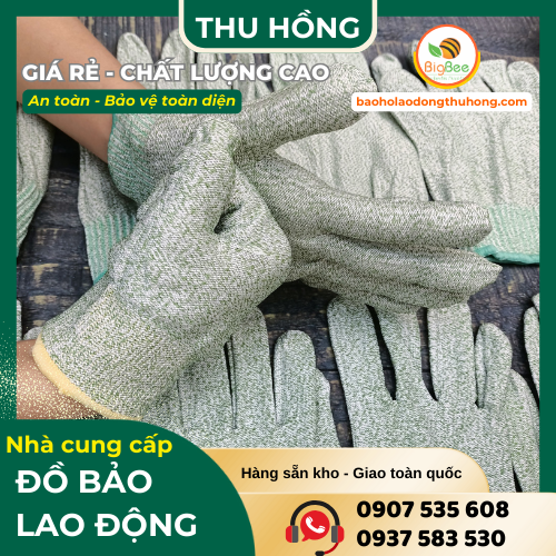 Bao tay chống cắt giá rẻ từ Thu Hồng TPHCM Bao tay chống cắt giá rẻ từ Thu Hồng TPHCM