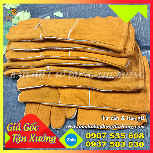 Bao tay da hàn con ngựa cách nhiệt chống nóng Bao tay da hàn con ngựa cách nhiệt chống nóng