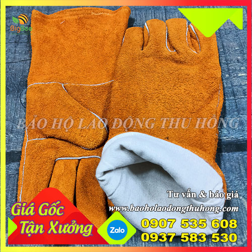 Bao tay da hàn con ngựa GNC dày 2 lớp Bao tay da hàn con ngựa GNC dày 2 lớp