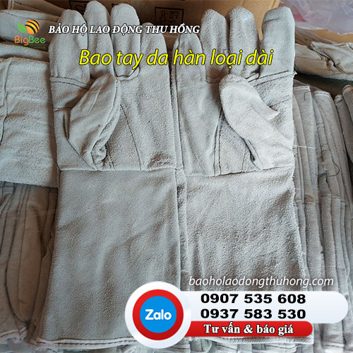 Bao tay da hàn tay dài 35cm  Bao tay da hàn tay dài 35cm