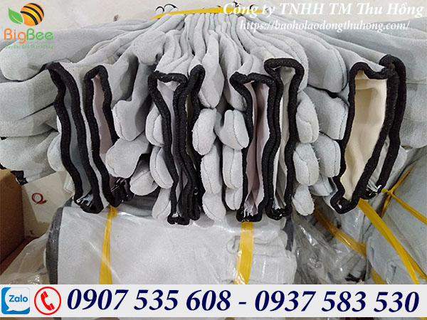 Bao tay da thợ hàn chịu nhiệt giá rẻ, bỏ sỉ toàn quốc
