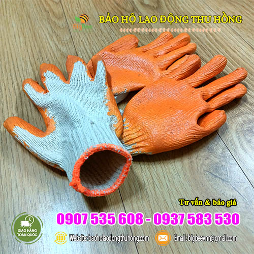 bao tay len nhúng nhựa 60g chống trơn hiệu quả bao tay len nhúng nhựa 60g chống trơn hiệu quả