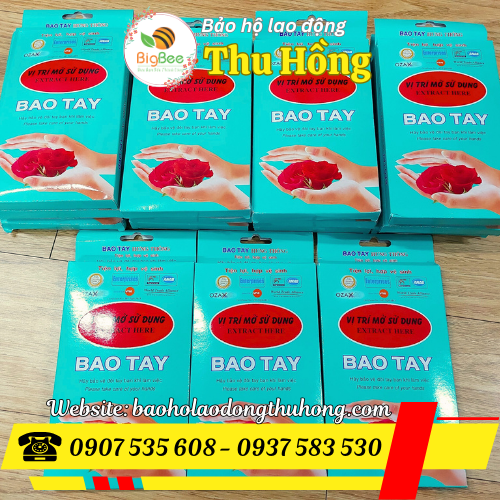 Bao tay nilon trắng dùng một lần giá rẻ Bao tay nilon trắng dùng một lần giá rẻ