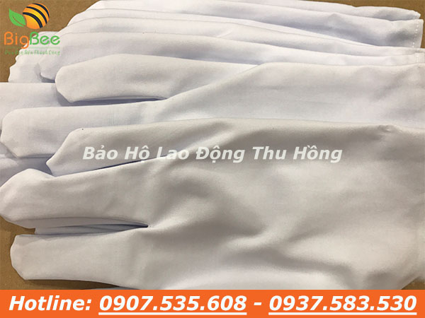 bao tay PET trắng