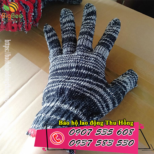 bao tay sợi len bảo hộ dày 40g