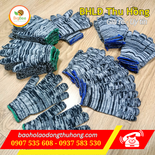 Bao tay sợi len muối tiêu 60g loại đẹp Bao tay sợi len muối tiêu 60g loại đẹp