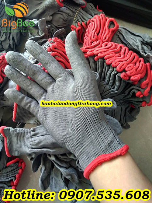 bao tay thun mỏng kim 13 màu xám