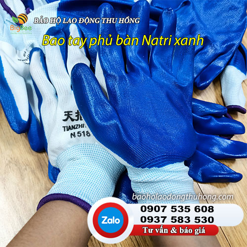 Bao tay thun phủ bàn Natri xanh 03 Bao tay thun phủ bàn Natri xanh 03