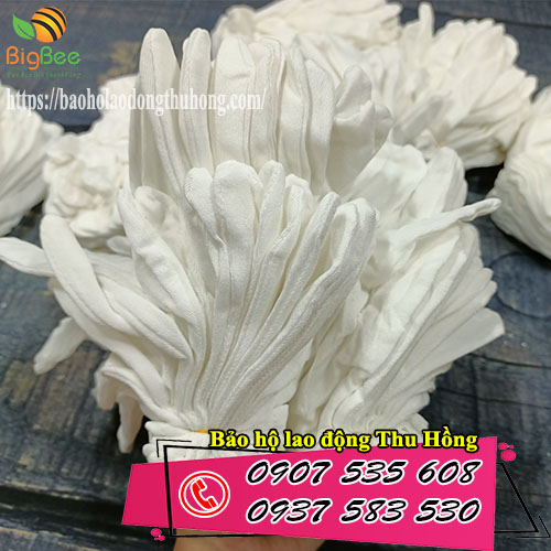 Bao tay thun trắng mỏng giá xưởng rẻ
