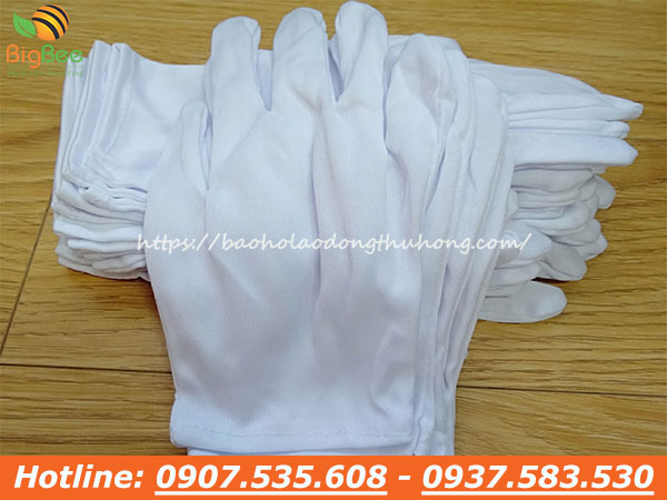 Bao tay thun trắng mỏng T8+1