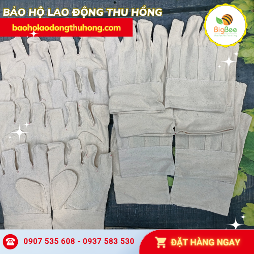 Bao tay vải bạt bảo hộ an toàn cho đôi tay Bao tay vải bạt bảo hộ an toàn cho đôi tay