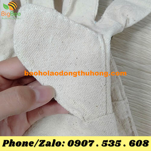 bao tay vải bạt chống nóng siêu dày hàng Việt Nam