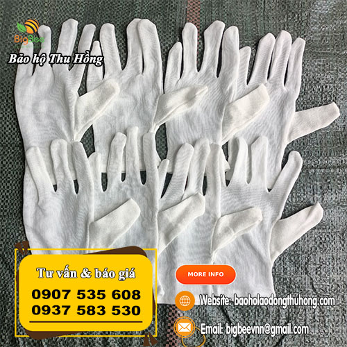 Bao tay vải PE giá rẻ tận xưởng Bao tay vải PE giá rẻ tận xưởng