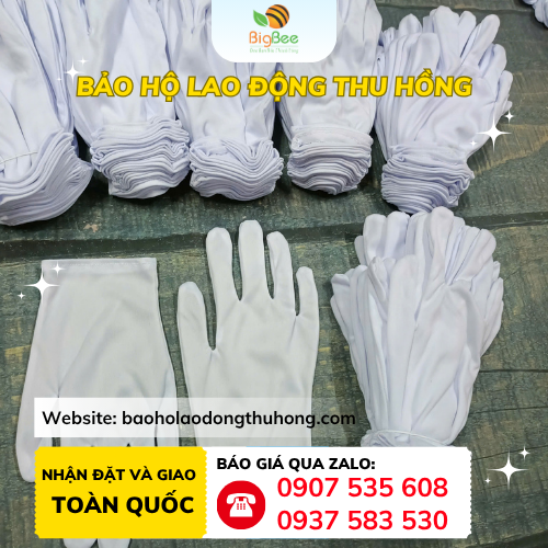 Bao tay vải T9 giá rẻ cho công nhân kho xưởng Bao tay vải T9 giá rẻ cho công nhân kho xưởng