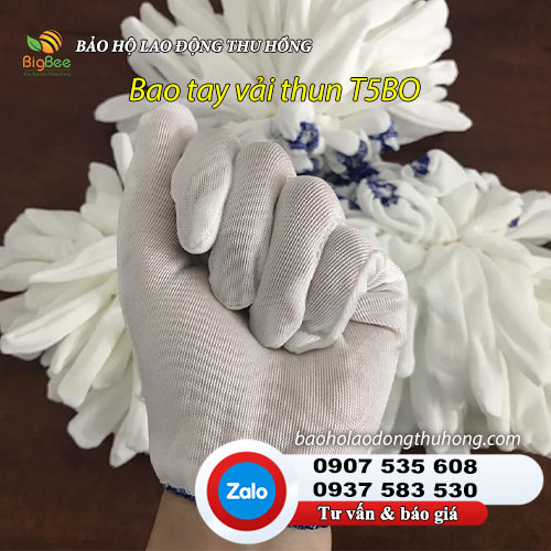 Bao tay vải thun T5BO mỏng nhẹ, mát tay Bao tay vải thun T5BO size nữ 02