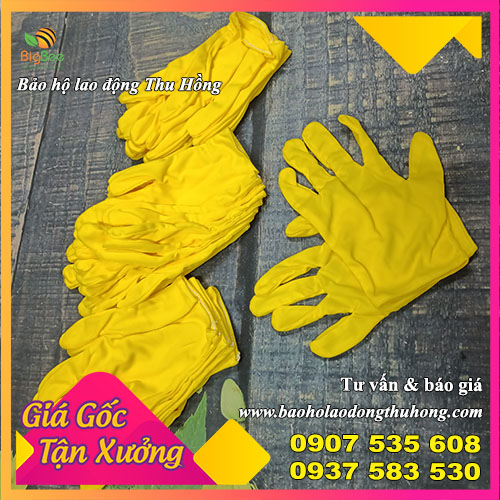 Bao tay vải thun T9 vàng Thu Hồng bỏ sỉ giá rẻ nhất 2024 Bao tay vải thun T9 vàng Thu Hồng bỏ sỉ giá rẻ nhất 2024