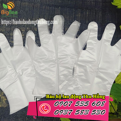 Bao tay xốp trắng thực phẩm