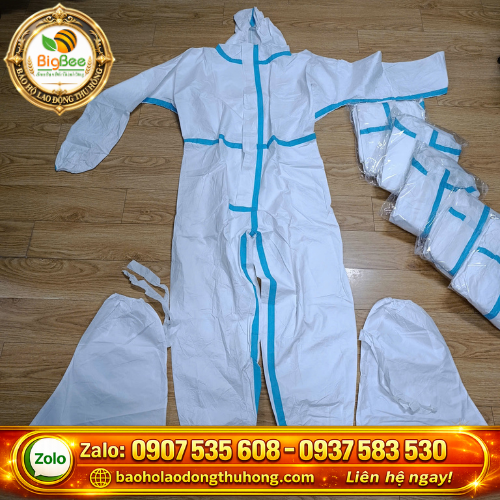 Bộ quần áo bảo hộ y tế dùng một lần Bộ quần áo bảo hộ y tế dùng một lần