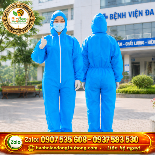 Bộ quần áo bảo hộ y tế phòng dịch kín đáo, an toàn Bộ quần áo bảo hộ y tế phòng dịch kín đáo, an toàn
