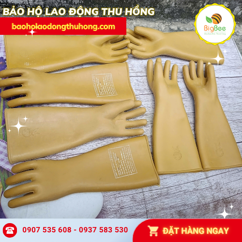 Bỏ sỉ găng tay cách điện 10kV số lượng lớn - giá rẻ tận kho Bỏ sỉ găng tay cách điện 10kV số lượng lớn - giá rẻ tận kho