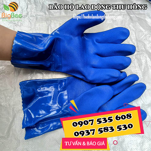 Găng tay cao su chống dầu giá sỉ rẻ tại Thu Hồng Bỏ sỉ găng tay cao su chống dầu giá rẻ tại TPHCM