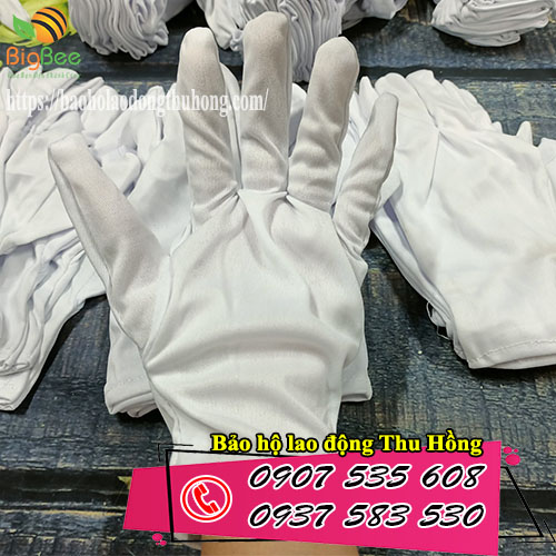 Bỏ sỉ găng tay vải trắng T10 giá rẻ