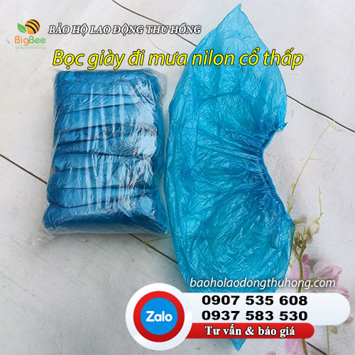 Bọc giày đi mưa nilon cổ thấp Bọc giày đi mưa nilon cổ thấp freesize 01