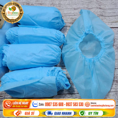 Bọc giày phòng sạch chỉ dùng một lần Bọc giày phòng sạch loại dùng một lần an toàn