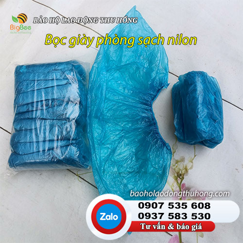 Bọc giày phòng sạch loại nilon 01 Bọc giày phòng sạch loại nilon 01