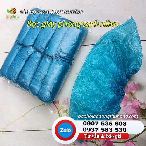 Bọc giày phòng sạch loại nilon 02 Bọc giày phòng sạch loại nilon 02
