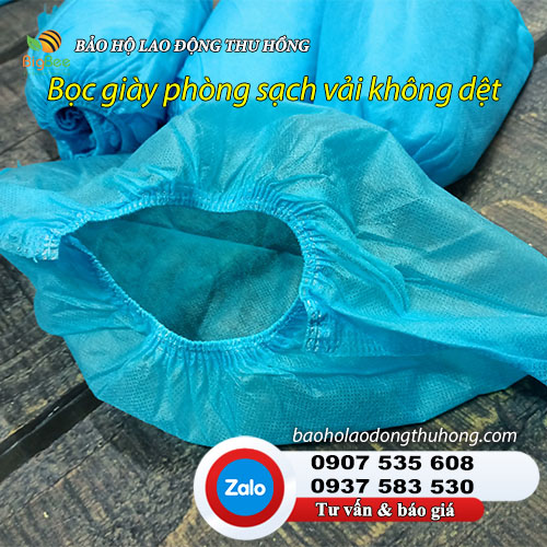 Bọc giày phòng sạch vải không dệt cỡ freesize 01 Bọc giày phòng sạch vải không dệt cỡ freesize 01