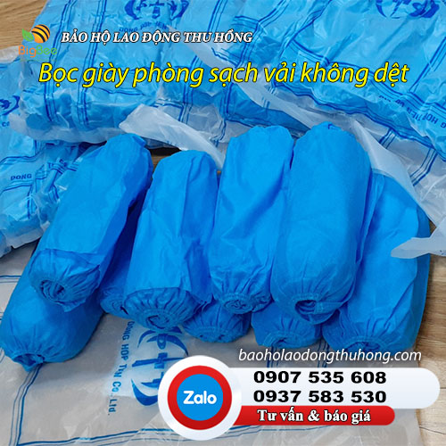 Bọc giày phòng sạch vải không dệt cỡ freesize 02 Bọc giày phòng sạch vải không dệt cỡ freesize 02