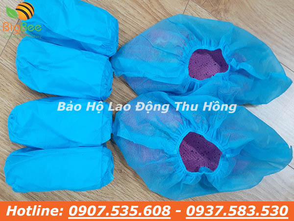 bọc giày vải không dệt PP không bụi