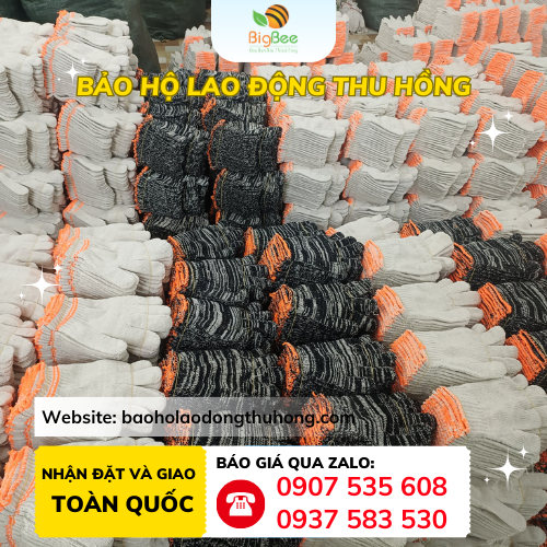 Các loại bao tay len được yêu thích tại Thu Hồng Các loại bao tay len bảo hộ được lên hàng nhiều tại Thu Hồng