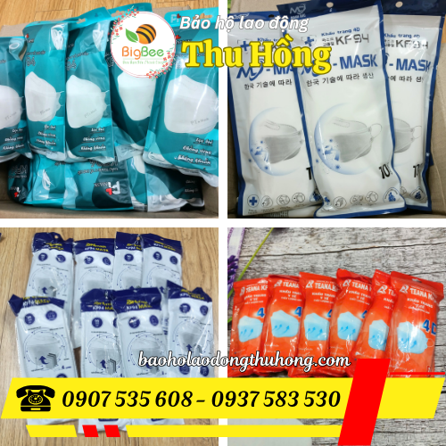 Các loại khâu trang y tế con cá KF94 tại Thu Hồng Các loại khâu trang y tế con cá KF94 tại Thu Hồng