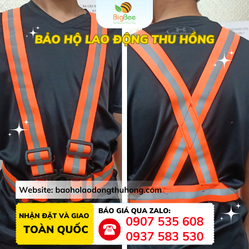 Cấu tạo hai mặt của áo phản quang dây thun Cấu tạo hai mặt của áo phản quang dây thun