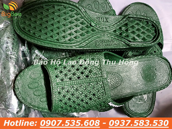 chất lượng dép tổ ong màu xanh lá của Thu Hồng như thế nào?