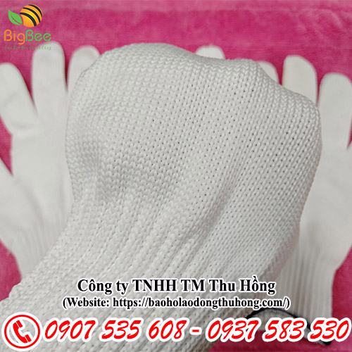 chất lượng găng tay len poly trắng của Thu Hồng