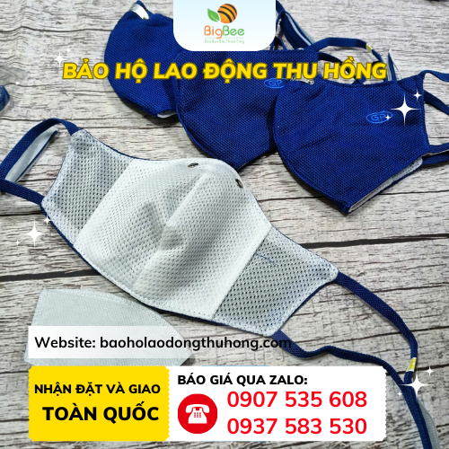Khẩu trang vải than hoạt tính GP Khẩu trang vải than hoạt tính GP gồm màng lọc ACF và 5 lớp vải lọc