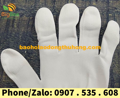 chi tiết lớp phủ PU ở đầu ngón tay'